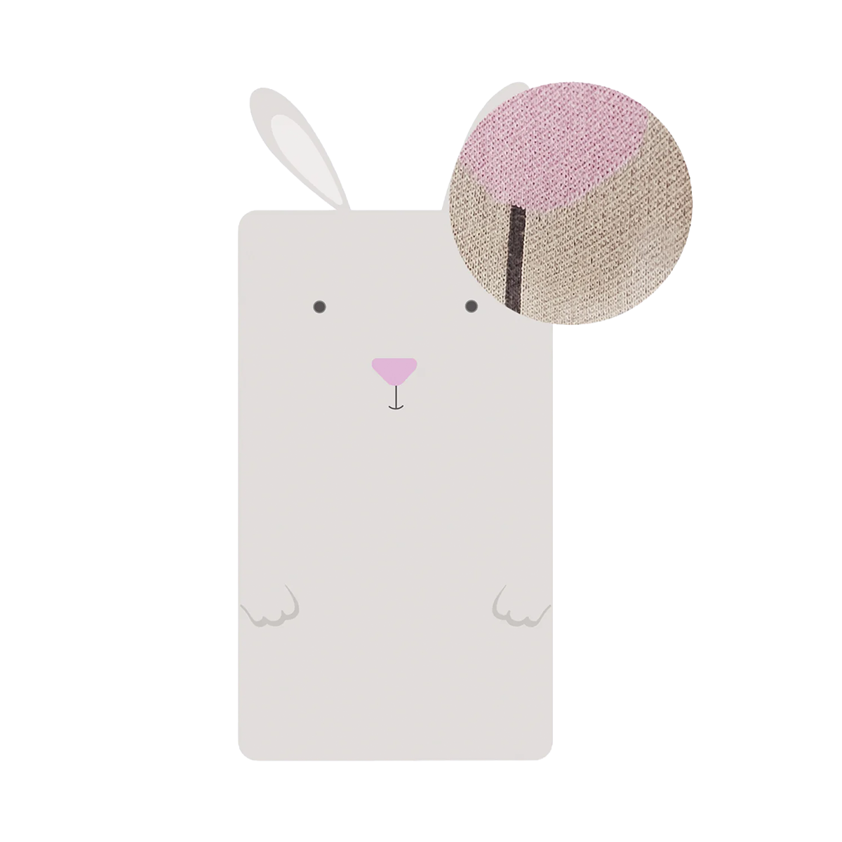 Kinderdecke "Rabbit" von chic.mic