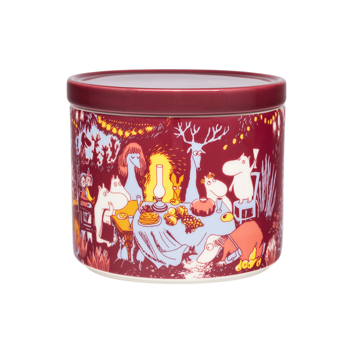 Dose mit Deckel "Moomins, Festive" von iittala