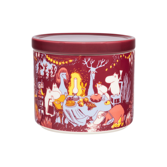 Dose mit Deckel "Moomins, Festive" von iittala