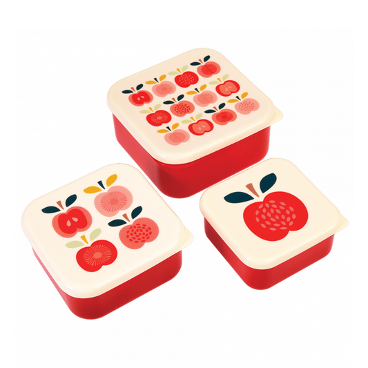 Lunchboxen "Äpfel, 3er Set" von Rex London