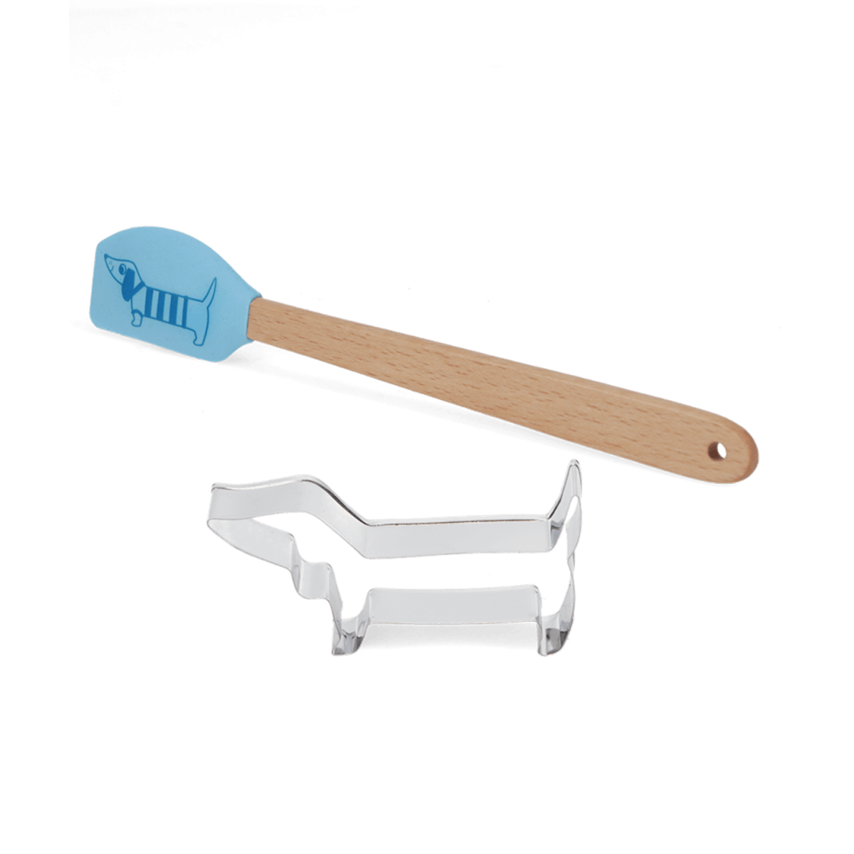 Teigschaber & Ausstecher "Dackel" von Rex London