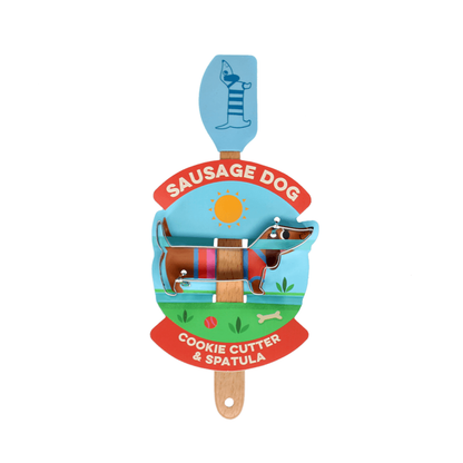 Teigschaber & Ausstecher "Dackel" von Rex London