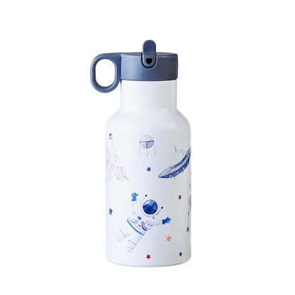 Kinderflasche "Robots & Astronauts" von chic.mic