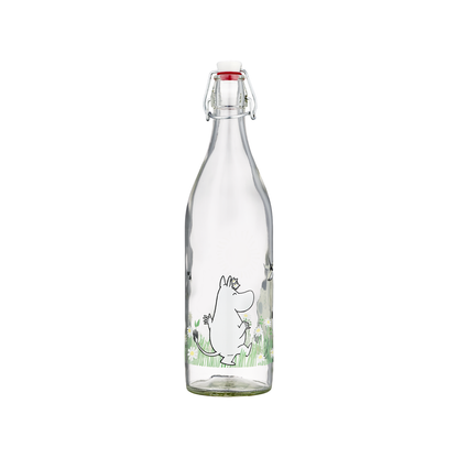 Glasflasche "Meadow, 1L", green von Muurla
