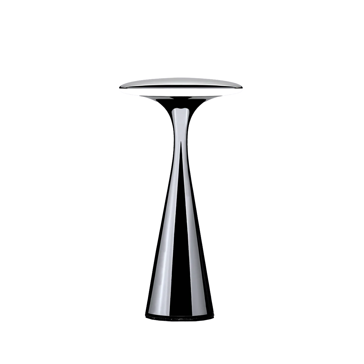LED-Lampe "Ufo, chrome" von chic.mic
