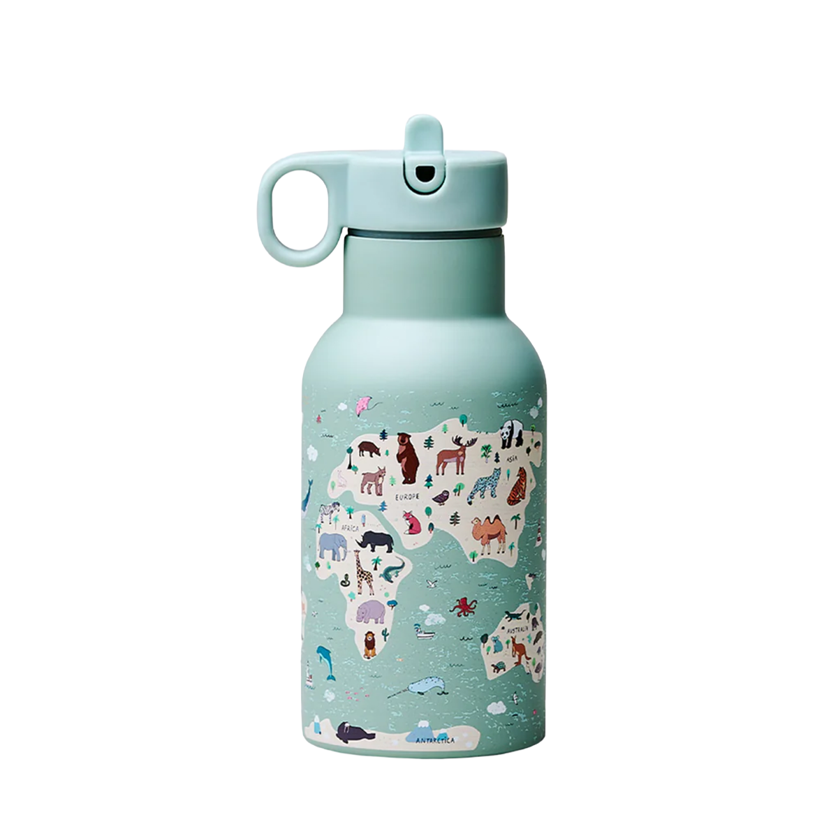 Kinderflasche "Animal Map" von chic.mic