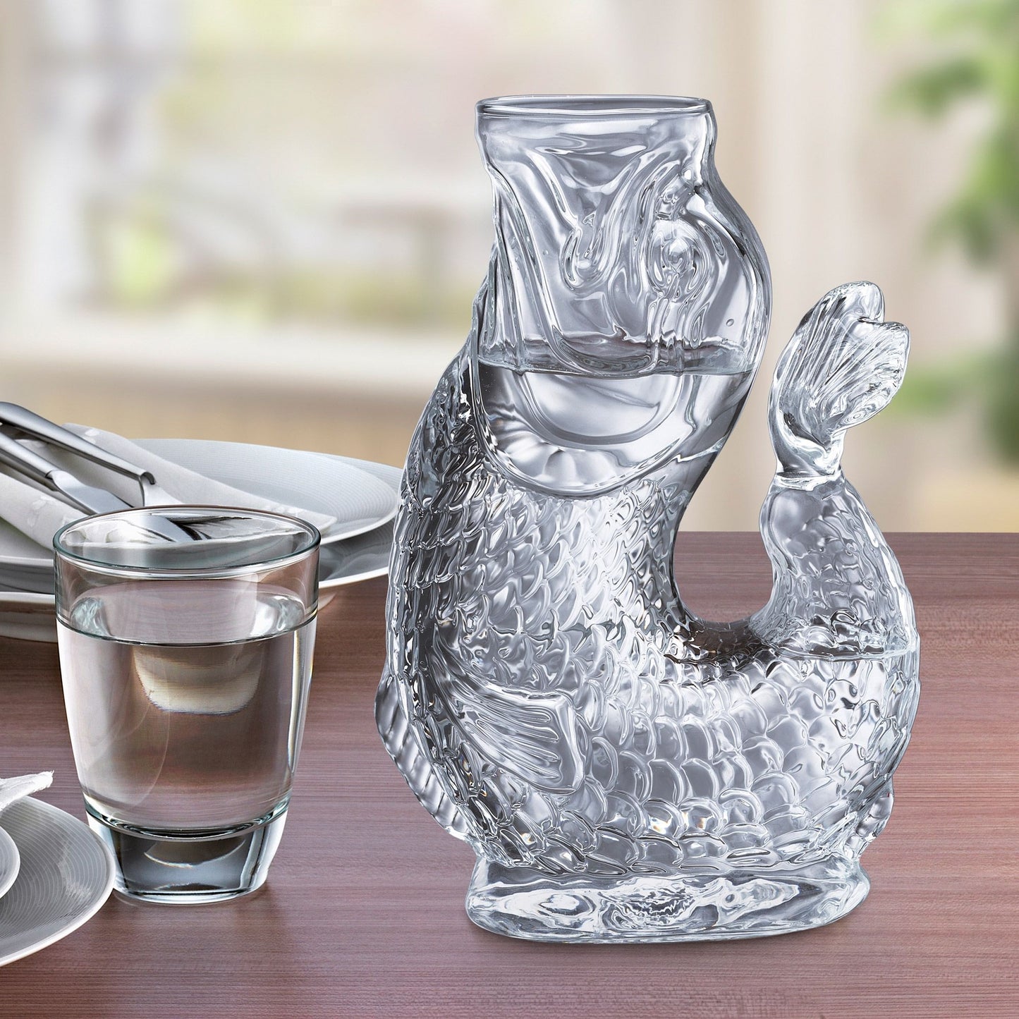 Karaffe/ Vase "Nemo, klar" von Cilio