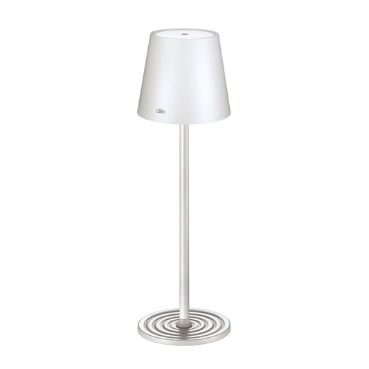 LED-Tischlampe "Sole, weiß" von Cilio