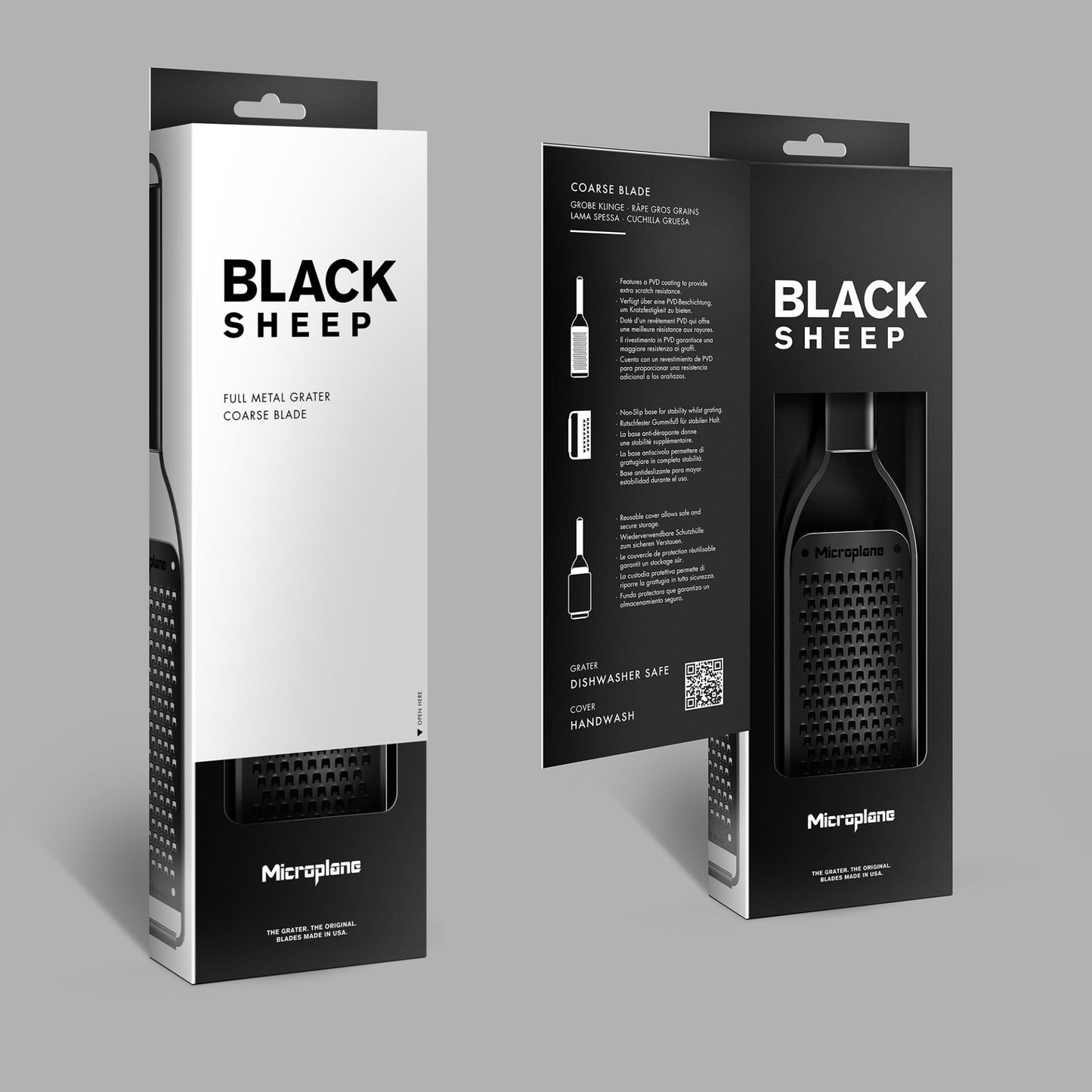Reibe "BlackSheep Extra grob" von Microplane