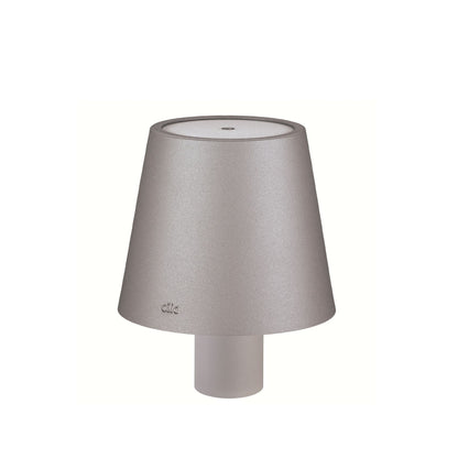 LED Flaschenlampe "Luce, grau" von Cilio