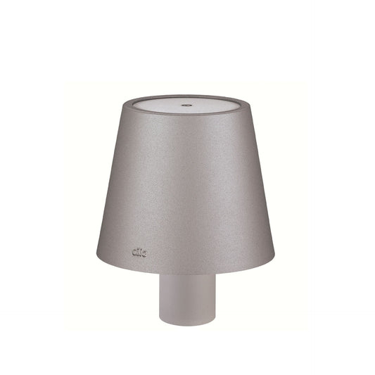 LED Flaschenlampe "Luce, grau" von Cilio