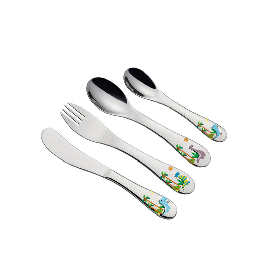 Kinderbesteck "Dino, 4er Set" von Cilio