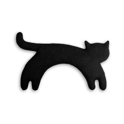 Wärmekissen "Katze Minina" schwarz von Leschi