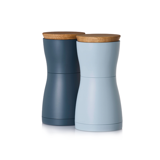Salz- & Pfeffermühle Set "Twin blau" von Adhoc