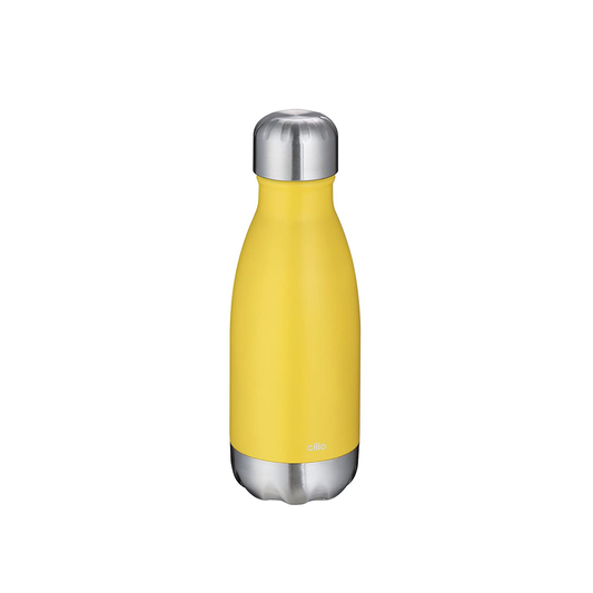 Isolierflasche "Elegante, gelb" von Cilio