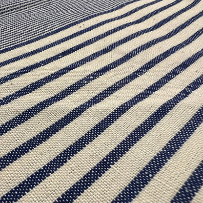 Küchentuch Halbleinen "natur/ blau" von Mökki