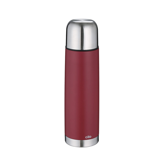 Thermoskanne "Colore, mattrot" von Cilio