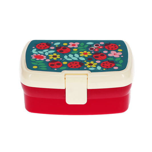 Lunchbox "Ladybird, rot/bunt" von Rex London