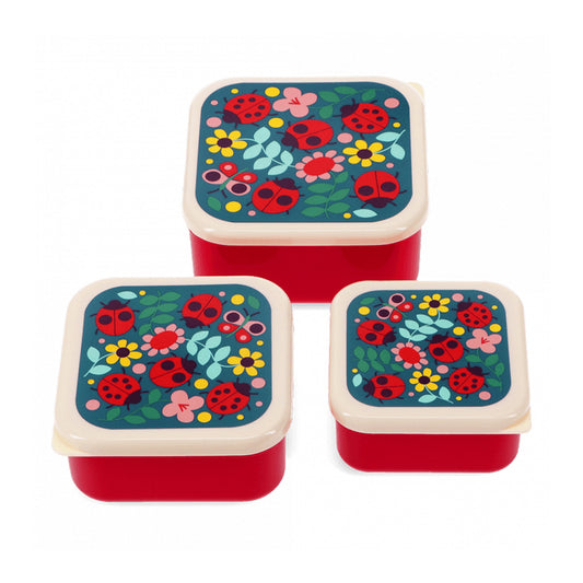 Lunchboxen "Ladybird, 3er Set" von Rex London
