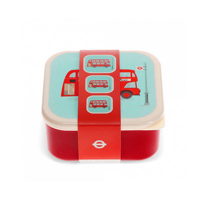 Lunchboxen "Doppeldeckerbus, 3er Set" von Rex London