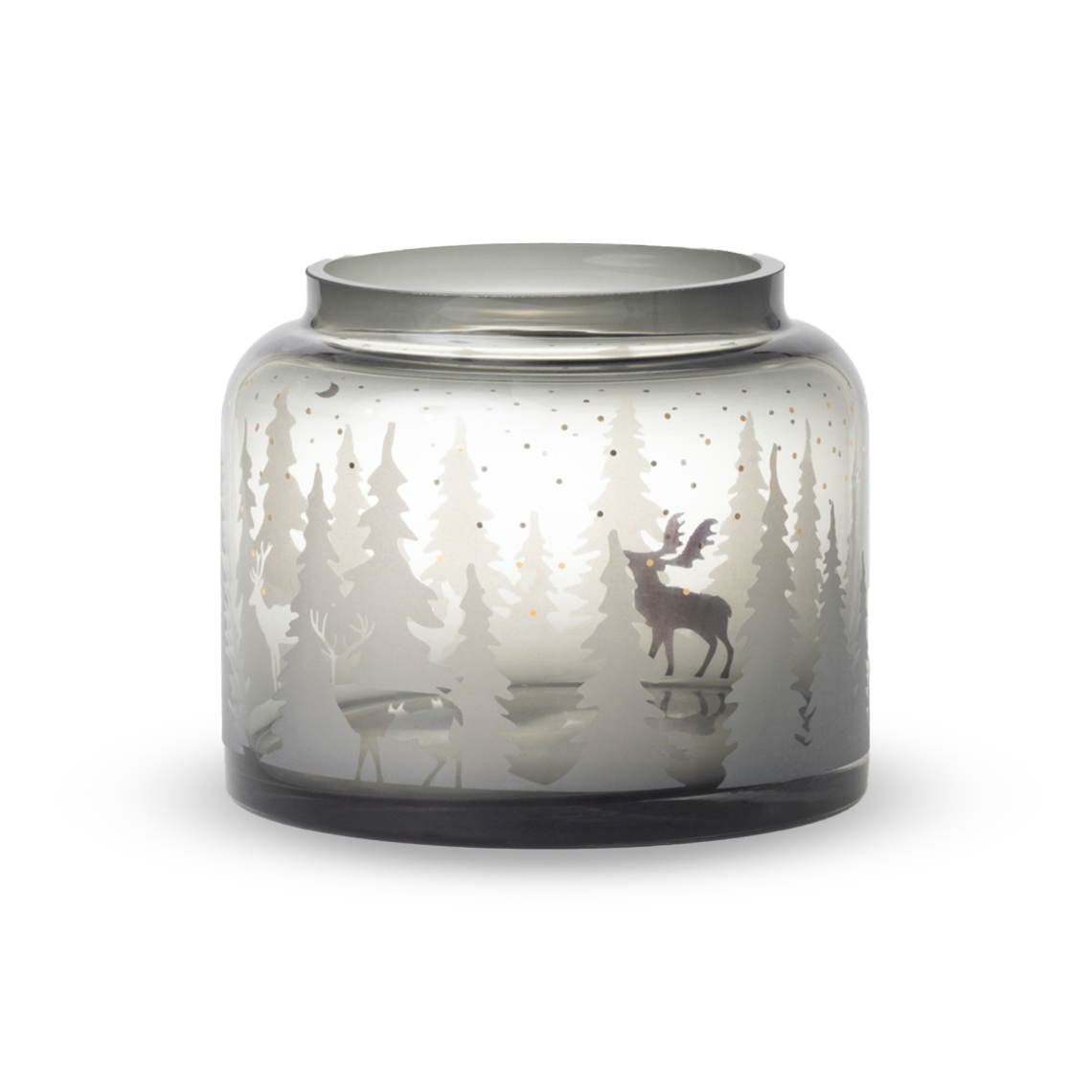 Vase/ Windlicht "Winterlandschaft" von Räder