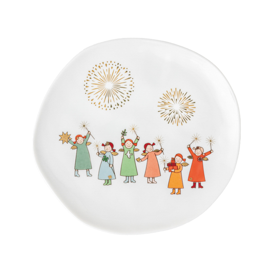 Teller "Himmlische Schwestern, 14cm" von Räder