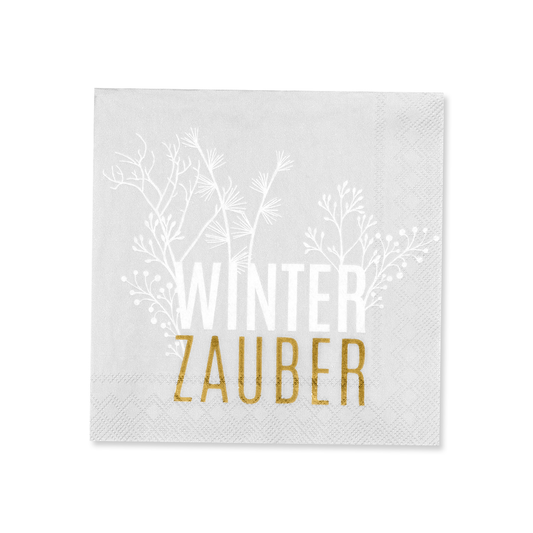 Cocktailservietten "Winterzauber, 20 Stk." von Räder