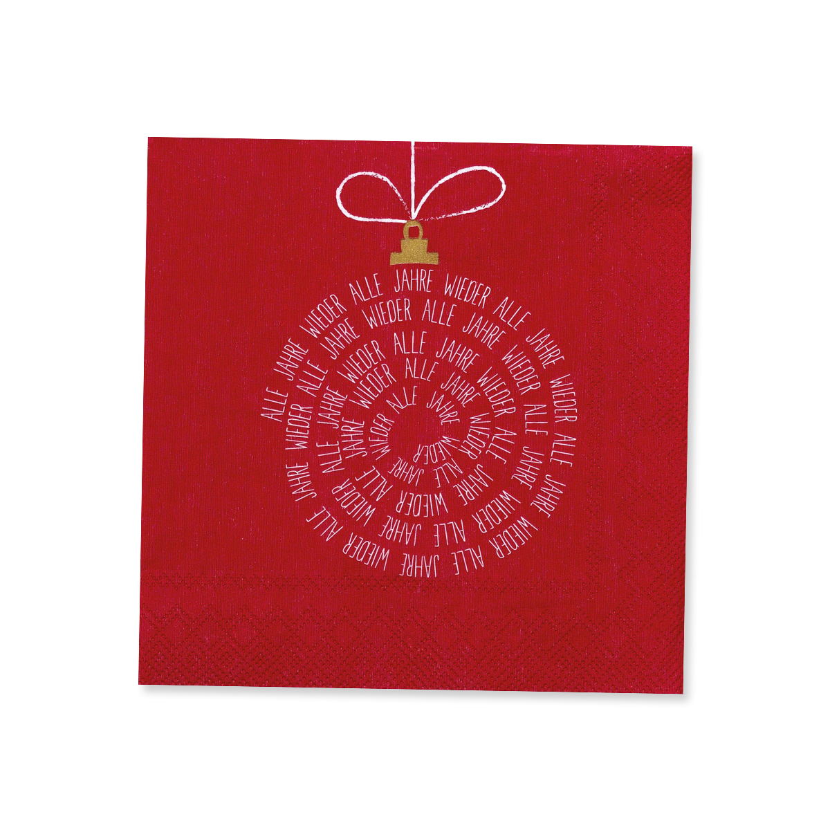 Cocktailservietten "Alle Jahre..., 20 Stk." von Räder