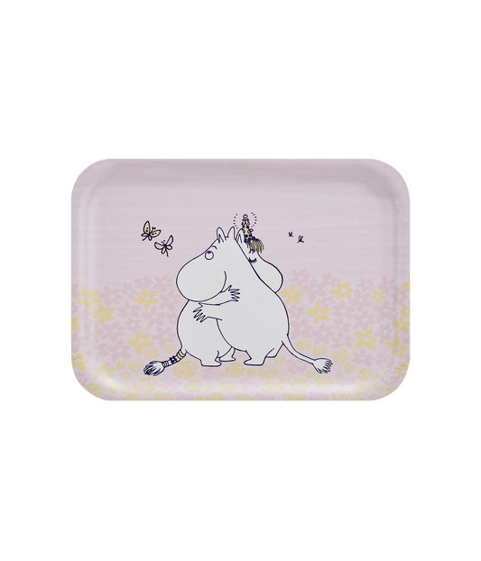 Tablett "Moomins, Hug, 27 x 20cm" von Muurla