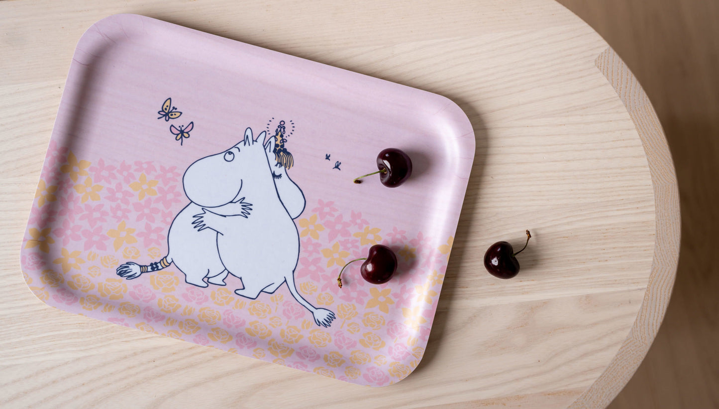 Tablett "Moomins, Hug, 27 x 20cm" von Muurla