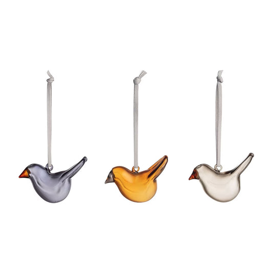 Anhänger "Mini-Glasvögel 3er Set" von iittala
