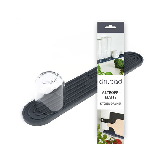 Abtropfmatte "dri.pad grau" von Brainstream