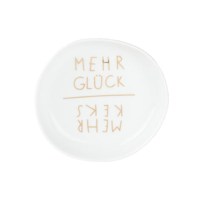 Teller/ Schale "Mehr Keks..." von Räder