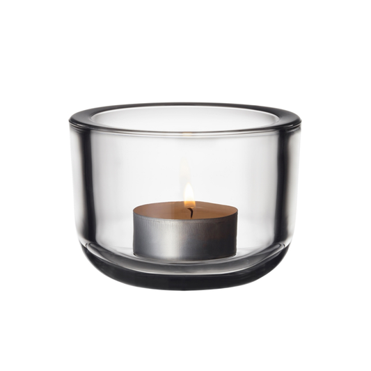 Teelichthalter "Valkea, Klar" von iittala