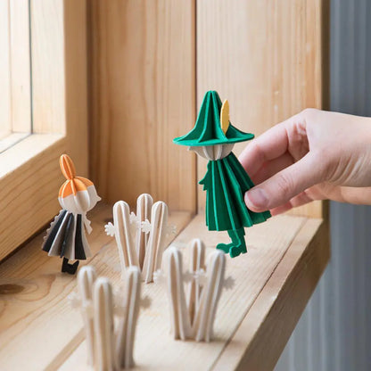 Holz-Deko "Moomins, Snufkin, 11cm" von lovi
