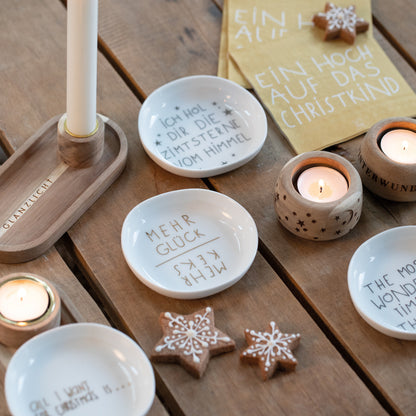 Teller/ Schale "Mehr Keks..." von Räder