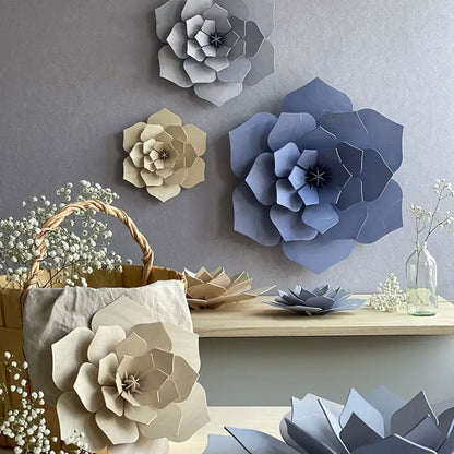 Holz-Deko "Blume 15cm, hellblau" von lovi