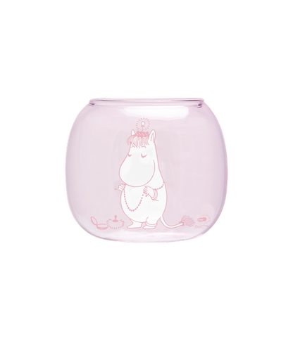 Windlicht "Moomins, Snorkmaiden, Pink" von Muurla