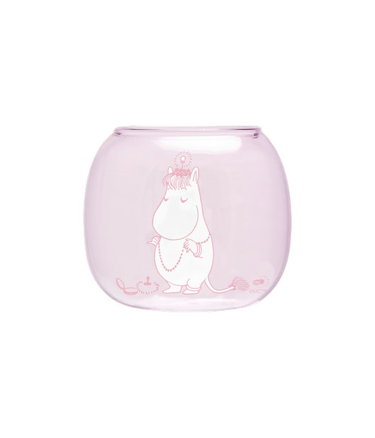 Windlicht "Moomins, Snorkmaiden, Pink" von Muurla