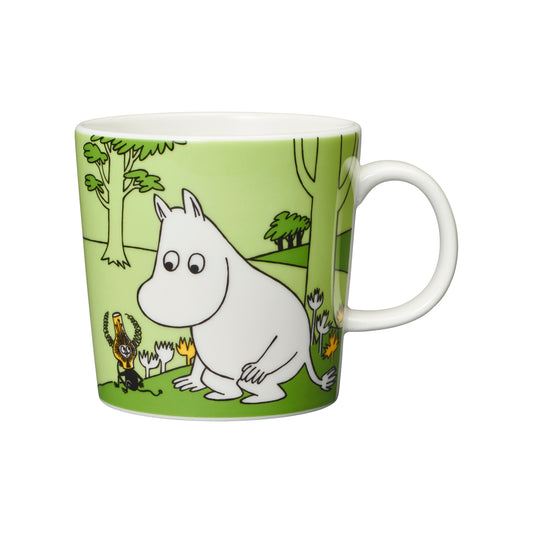 Becher "Moomin Moomintroll 0,3L grasgrün" von iittala