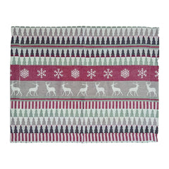 Tischset "X-Mas rot, grün, natur" von Mökki