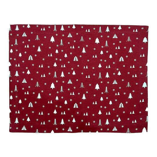 Tischset "X-Mas Tannen rot" von Mökki